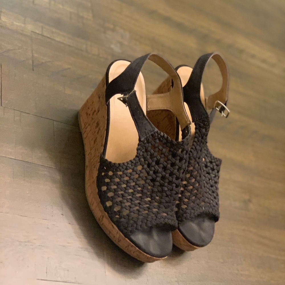 Cute wedge sandals!
